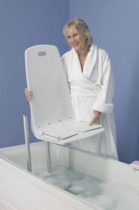 Bath Lifts For Use With The Disabled and People With Impaired Mobility UK