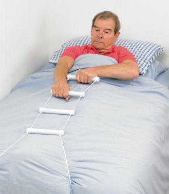 Rope Ladder Bed Hoist - Bed Assists For Disabled Use UK