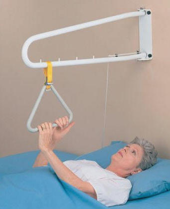 Swinging Support For Transfers - Bed Assists For Disabled Use UK