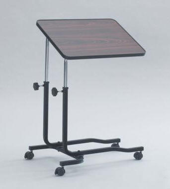 Adjustable Bed Table With 4 Castors - Bed Tables For Disabled Use UK