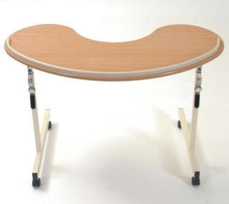 Kidney Over Chair Table - Chair Tables For Disabled Use UK