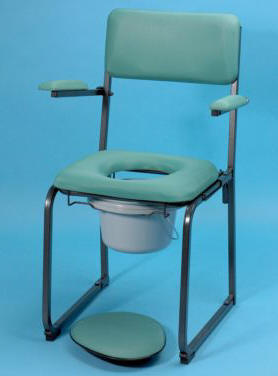Folding Club Commode - Folding Commode Chair For Disabled Use UK