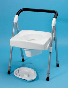 Voyager Folding Commode Seat - Folding Commode Chair For Disabled Use UK
