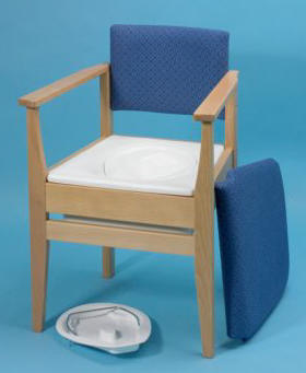 Deluxe Commode Chair - Deluxe Commode Chairs For Disabled Use UK