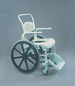 Etac Clean Self Propelled Shower Commode Chair - Commode Shower Chairs for the Disabled UK