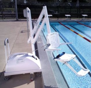 Swimming Pool Mobility Hoist / Lift - Rehabilitation & Disability Aids UK