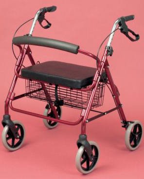 Extra Wide Rollators - Rehabilitation & Disability Aids UK