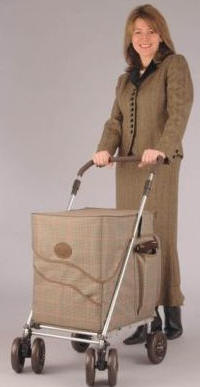 Sholeco Deluxe Shopping Trolley - Shopping Trolleys For Disabled Use UK