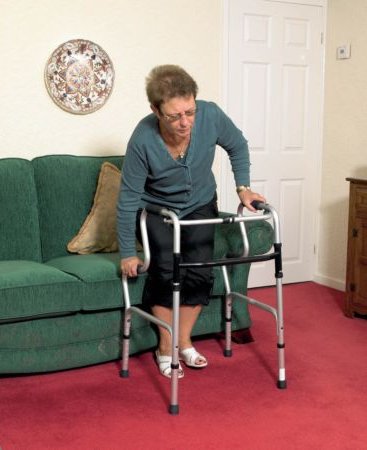 Hi-Riser Folding Walking Frame - Walking Frames For Disabled Use UK