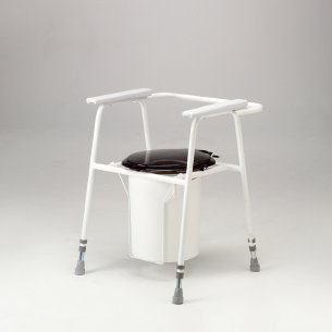 Chemical commode chair