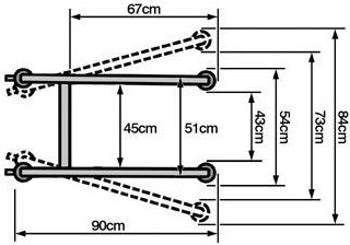 Hop Lift Portable Mobility Hoist Sizes - Portable Mobility Hoists for the Disabled UK