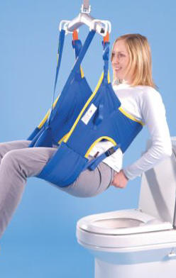 Toileting Sling - Slings & Hoists for the Disabled UK