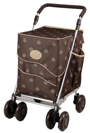 Brown Petite Sholeco Sholley Shopping Trolleys