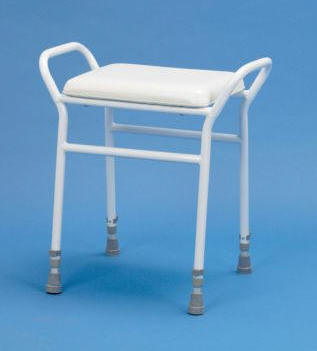 Shower Bench With Padded Seat - Shower Stools For The Disabled & Elderly UK