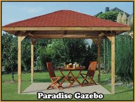 luxury garden paradise gazebo