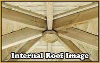 Gazebo internal roof